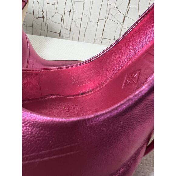 Antonio Melani Women’s Shoes Size 9.5 Heels Lillian Leather Lace-up Pumps Pink - Picture 11 of 16